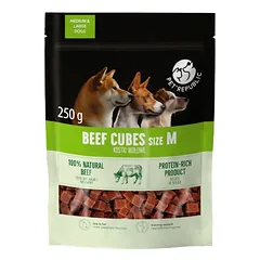 PetRepublic jautienos kubelių skanėstas šunims 250g M