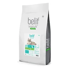 BELIF Sensitive Skin&Stomach, suaugusių visų veislių kačių pašaras su paukštiena 18 kg