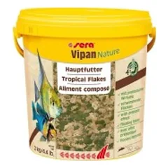 Sera pašaras žuvims Vipan Nature, 10 l, 2 kg