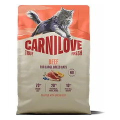 Carnilove Cat True Fresh Large Breeds Beef 2 kg