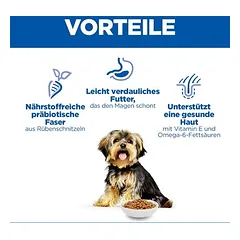 Hill's Science Plan Sensitive Stomach & Skin Adult 1+ Small & Mini su vištiena, sausas maistas šunims, 5 - 9,9 kg — 5 nuotrauka