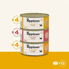 Applaws bandomasis rinkinys 12 x 156 g, drėgnas maistas katėms — 5 nuotrauka