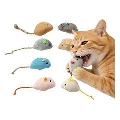 FurryFusion Plüschmaus-Spielzeug für Katzen