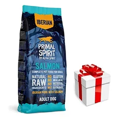 PRIMAL SPIRIT Iberian Salmon 12kg + STAIGMENA ŠUNIUI