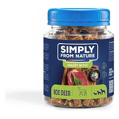 SIMPLY FROM NATURE Smart Bites elnienos dresuotojai šunims 130 g