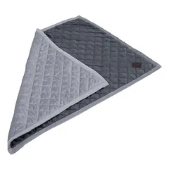 Kuscheldecke Velvet granit