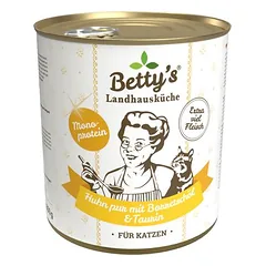 Betty's Landhausküche gryna vištiena, drėgnas maistas katėms, Gryna vištiena 6 x 200g — 2 nuotrauka
