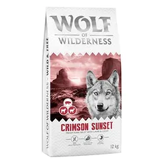 Wolf of Wilderness "Crimson Sunset" su ėriena ir ožkiena – begrūdis sausas maistas šunims, < 1,4 kg — 2 nuotrauka