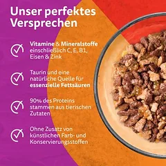 Didelė pakuotė Whiskas Duo porcijų paketėliai 144 x 85 g, drėgnas maistas katėms — 3 nuotrauka