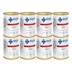 ENZO VET Hepatic nuo kepenų ligų šunims 8x400g