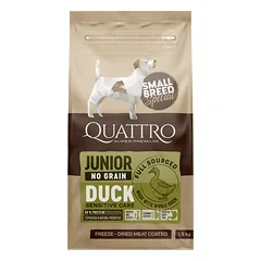 Quattro SB su antiena sausas jaunų mažų veislių šunų pašaras, 1,5kg