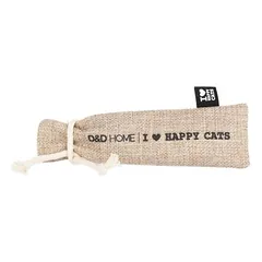 D&D Täschchen mit Kräutermischung I Love Happy Cats “Pouchette“ beige