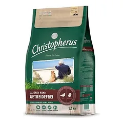 Christopherus begrūdis Senior su antiena ir bulvėmis, sausas maistas šunims, > 10 kg — 2 nuotrauka