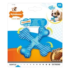 Nylabone Puppy kramtymo kauliukas su jautienos skoniu mažiems šuniukams