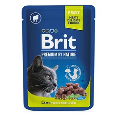 Brit Premium Cat Sterilised Plate konservai katėms (12x100 g), 1 vnt. — 5 nuotrauka