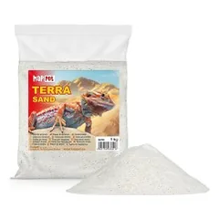 Happet smėlis terariumams, kreminis, 1 kg
