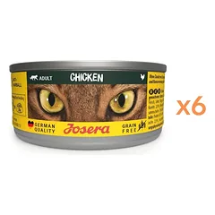 JOSERA Adult Chicken 6x85g drėgnas maistas katėms su vištiena