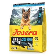 JOSERA High Protein Adult Sea Fish 900g aukštos baltymų sausas maistas šunims
