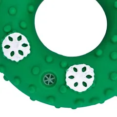 Nobleza vinilinis kalėdinis vainikas žaislas šunims, 12x4 cm — 3 nuotrauka