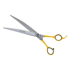 Geib Crab Curved Scissors Level 1 - curved scissors for pet grooming with a single-sided micro-grind, 9,5" — 3 nuotrauka