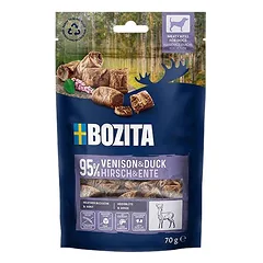 BOZITA Meaty Bites anties ir elnienos skanėstas šunims 70g
