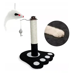 Katės draskyklė stulpelis žaislas letenėlė 43cm (F064) — 2 nuotrauka