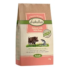 Lukullus Cold-pressed Lachs & Wildschwein