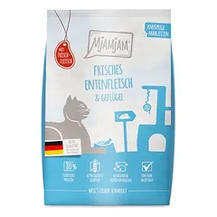 MjAMjAM traškūs patiekalai su antiena ir paukštiena, sausas maistas katėms, < 1,4 kg — 2 nuotrauka