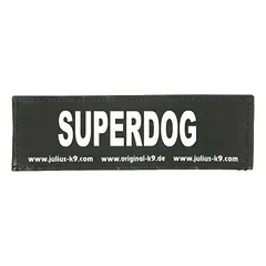 Julius - K9 Superdog Patch 2 vnt. - lopai Julius pakinktams, su Velcro tvirtinimu, 2szt — 2 nuotrauka