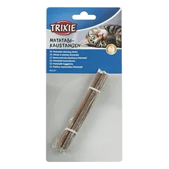 Trixie natūralūs Matatabi kramtymo pagaliukai katėms, panašūs į katžole, sveikai burnos higienai, 10 g