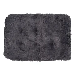 Nobleza gultas sunim, tumši pelēks 122x74x10cm — 3 nuotrauka