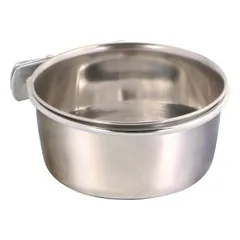 Trixie Dubenėlis paukščiams, nerūd. plienas su laikikliu 900 ml/14cm