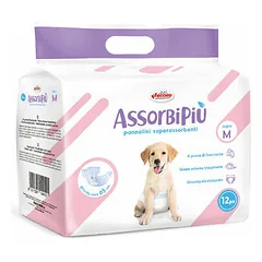AssorbiPiu Diapers for dog M 12 pcs.