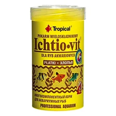 Tropical Ichtio-vit universalus pašaras įvairioms žuvims 100 ml — 3 nuotrauka