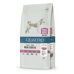 Quattro Maxi Lamb Sausas pašaras suaugusiems didelių veislių šunims su ėriena 12 kg