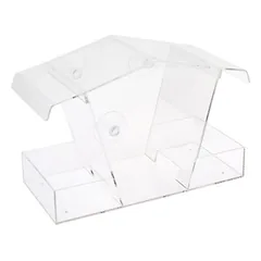TIAKI paukščių lesyklėlė ant lango, L 15 x B 11 x H 23 cm — 2 nuotrauka