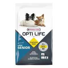 VERSELE-LAGA Opti Life Senior Mini vyresniems mažų veislių šunims Paukštiena 7,5 kg