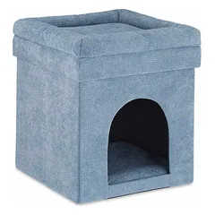 Katės ola ir pufas Relaxdays, 2 viename, 38 × 42 × 38 cm