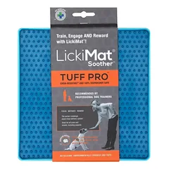 LickiMat Tuff Soother Pro - laižymo kilimėlis šunims ir katėms, treniruočių kilimėlis