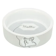 Trixie Hello Comic Hamster keraminis dubenėlis graužikams, 90 ml/ø 8 cm — 4 nuotrauka