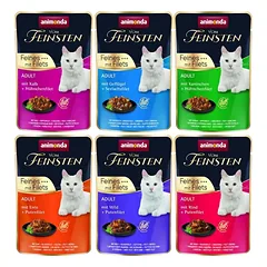 ANIMONDA Cat Vom Feinsten Adult Skonių mišinys 12x85g