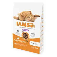 IAMS Adult Cat Hairball (vištiena) 10kg