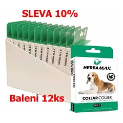 Herba Max Antkaklis Suniui atbaidantis antkaklis, šuo 60 cm (12 vnt)