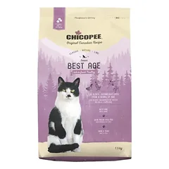 Chicopee Classic Line sausas maistas vyresnėms katėms su paukštiena, 15 kg