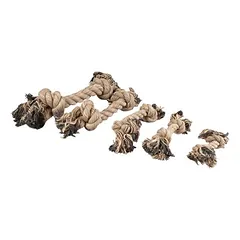 Duvo+ Hundespielzeug Flossy Seil mit 2 Knoten braun