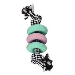 Flamingo Puppy Rings - žaislas šuniukams