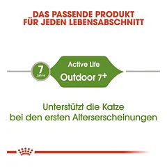 Royal Canin Outdoor 7+ sausas maistas katėms, > 10 kg — 4 nuotrauka