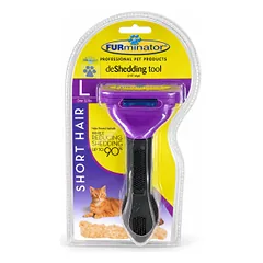 FURminator deSheddin L šukos trumpaplaukėms katėms