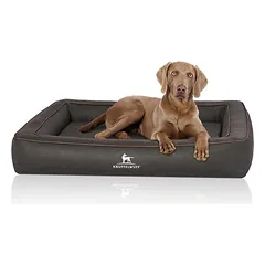 Knuffelwuff ortopedinis guolis šunims iš dirbtinės odos Montego, Vidutiniams 11–25 kg — 4 nuotrauka