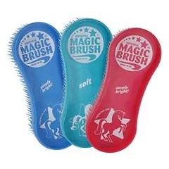 Magic Brush Bürsten-Set Jelly Fish, 3-teilig, für Pferde
